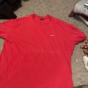 Nike Men's Bright Red Short Sleeve Tee